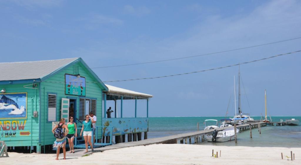 Rainbow Hotel Caye Caulker Eksteriør bilde
